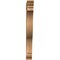 Ekena Millwork Funston Traditional Smooth Bracket, Western Red Cedar, 3 1/2"W x 26"D x 34"H BKT04X26X34FST01SWR - alternate 4